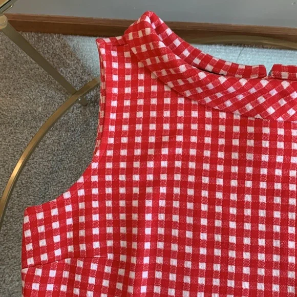 Talbots Sleeveless Gingham Top - Picture 12 of 16